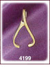 14Kt Gold Wish Slide