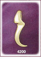 14K Gold Designer Slide