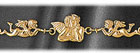 14K Gold Angels Bracelet