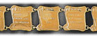 14K Gold Ten Commandment Bracelet
