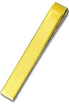 14K Gold Engravable Polished Tie Bar