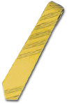 14K Gold Engravable Tie Shaped Tie Bar