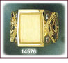 Men's 14K Gold Rectangle CZ Signet Ring