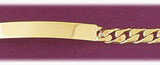 5MM 14K Gold Men's ID Bracelet