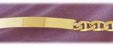 5MM 14K Gold Men's Mariner ID Bracelet