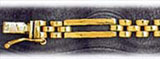 5MM 14K Gold Men's Eleganza Fancy Bracelet
