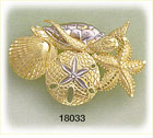 14K Two Color Gold Nautical Slide
