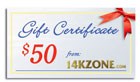 $50 Gift Certificate