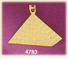14Kt Gold Egyptian Pyramid Pendant