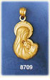 madonna & child pendant
