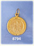14K Gold Saint Joseph Pray For Us Charm