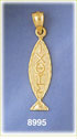 religious fish pendant