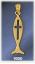 religious fish pendant