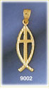 religious fish pendant