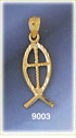 religious fish pendant