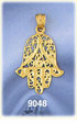 hamsa hand pendant