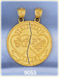 14k gold breakaway mizpah genesis 31:49 medallion