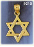 Jewish Star of David 14K Gold Pendant