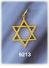 Star of David Jewish Star 14K Gold Charm