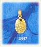 14k gold polo cap charm