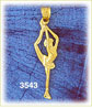 14K Gold Gymnastics Charm