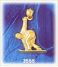 14K Gold Snowboarding Charm