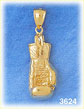 14K Gold Boxing Glove Charm