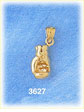 14K Gold 3D Pro Boxing Glove Charm