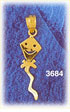 14K Gold Kite Charm