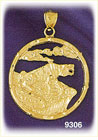 14K Gold Chinese Zodiac Tiger Charm