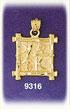 14K Gold Chinese Zodiac Rich Charm