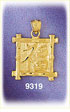 14Kt Gold Chinese Zodiac Luck Charm