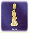 14K Gold Zodiac Virgo Virgin Charm