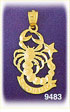 14Kt Gold Zodiac Scorpio Charm